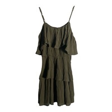 HYFVE Solid Black Short MIDI Dress Summer Styles Women’s Size S