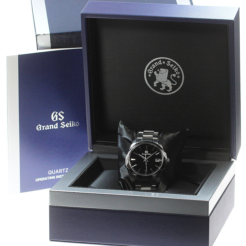 SEIKO Grand Seiko SBGV223 Date black Dial Quartz Men's SEIKO Grand Seiko SBGV223 Date black Dial Quartz Men's