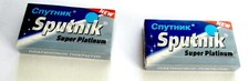 Sputnik Shaving Blades Super Platinum Lot of 2Packages 5 blades in each