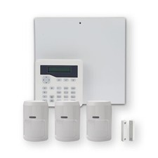 Compact Wired Intruder Burglar Alarm System Kit Eaton I-ON10-KIT-01