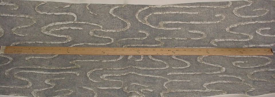 Kravet Couture Sandtropez Freather Grey Printed Cloud Linen Upholstery Fabric - Image 2 of 3