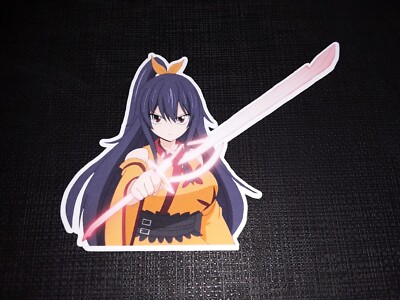 Homura Kougetsu Edens Zero Glossy Sticker Anime Waterproof!
