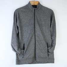 LULULEMON ENGINEERED WARMTH FULL ZIP GRAY HEATYER JACKET LARGE