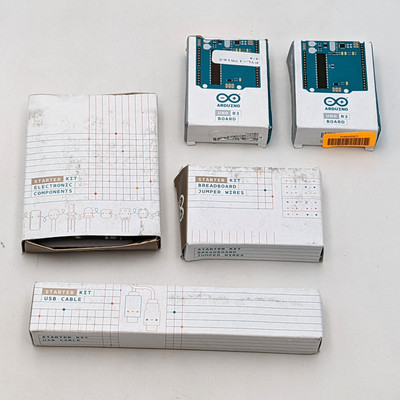 Assorted Arduino Development Kits and Breadboards - Lot of 5