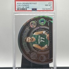 2020 Panini Crown Royale Test of Time Luka Doncic Test of Time Gold/99 PSA  SP 