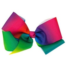 Jojo Style Rainbow Large Fashion Hair Bow