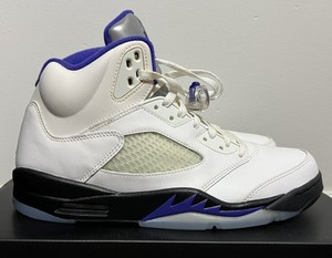 Jordan 5 White Purple | eBay