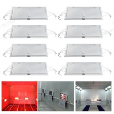 8pcs 3KW Spray/Baking Booth Infrared Paint Curing Lamps Heaters Heating Lights