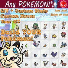 BUILD ANY LEGAL POKEMON Sword Shield Shiny Bundle 6IV - TRADES 3PM-8PM PT