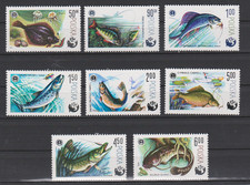 POLOGNE  1979  YT  2440 / 2447  N*   VOIR SCAN   POISSONS