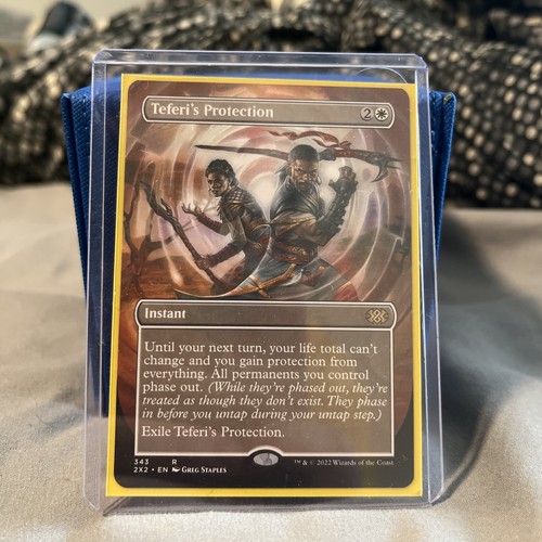 Teferi's Protection Borderless Near Mint, English Double Masters 2022 ...