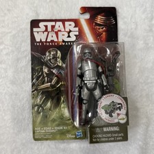 Figura Hasbro Star Wars El Despertar de la Fuerza Capitana Phasma 3,75 pulgadas totalmente nueva