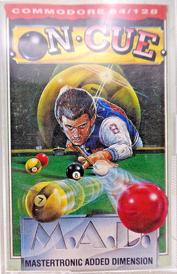 COMMODORE 64/128 -- ON CUE (MASTERTRONIC M.A.D.)