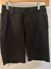 O neill Hybrid Youth Boys Shorts Pockets Size 25 Dark Gray