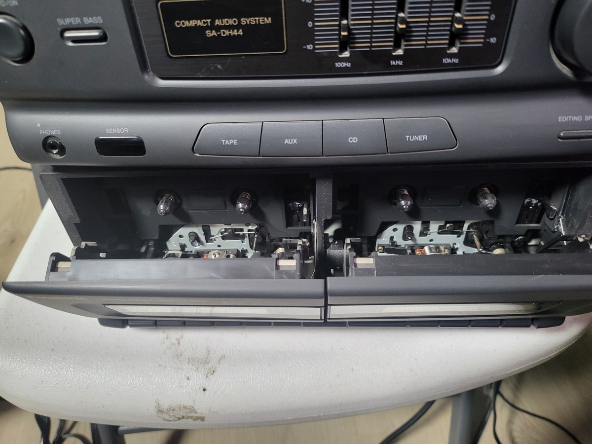 Panasonic SL-DH66 SA-DH44 Shelf Stereo CD Changer Cassette AM/FM