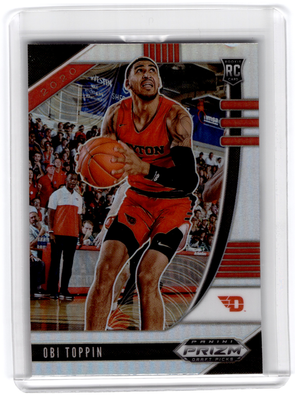 Obi Toppin 2020-21 Panini Prizm Draft Silver Prizm Rookie RC #47
