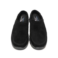 Skechers Relaxed Fit Easy Going Latte Womens Blk Suede Clogs Mules Shoes Size 7