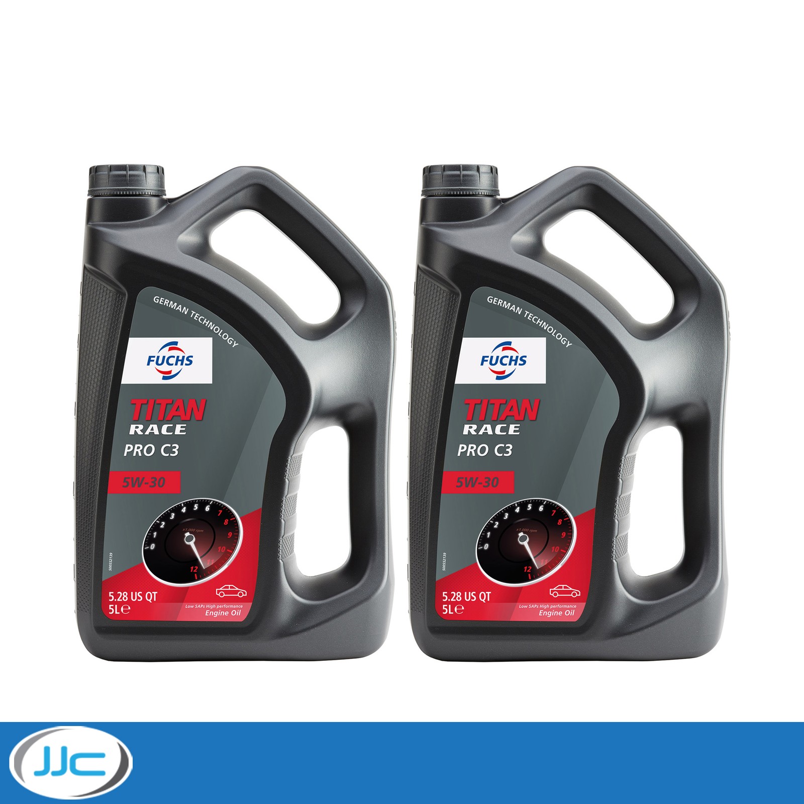 2 x 5L - Fuchs Titan Race Pro C3 Fully Synthetic 5W30 Performance Engine Oil