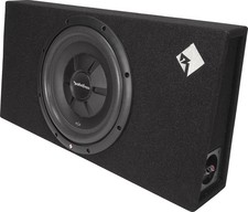 ROCKFORD FOSGATE 12" SHALLOW ENCLOSURE Prime R2S-1X12 Loaded Single Driver NEW