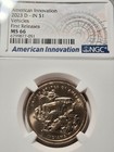 2023 P & D Indiana Innovation Dollar Vehicles $1 Set NGC MS 66 First Releases — photo 2