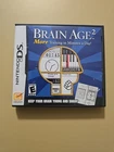 Brain Age 2: More Training in Minutes a Day (Nintendo DS, 2007) CIB