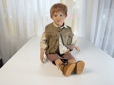 Poupée d'artiste en vinyle Sigikid Ilse Wippler 63 cm. Excellent état