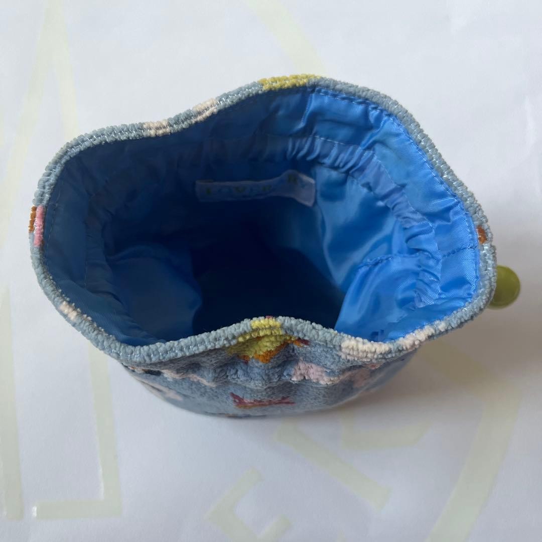 Feiler Hakkeyoi Drawstring Pouch Sumo Pattern Cro… - image 3