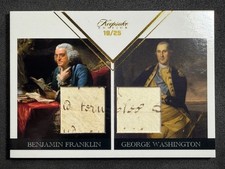 2023 Keepsake DualRelic GEORGE WASHINGTON & B...