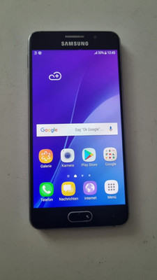 Samsung Galaxy A3 (2016) SM-A310F schwarz 16GB Smartphone LESEN !
