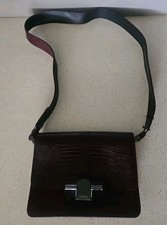 Massimo Dutti Leather Crossbody Shoulder Bag ...