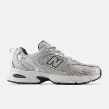 New Balance 530 MR530LG GREY/SILVER METALLIC Width D Lyfestyle Shoes Unisex