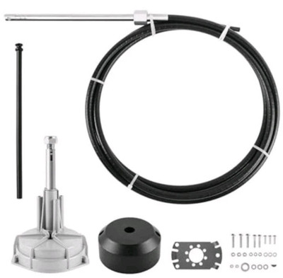 Boats Steering System Cable Outboard Steering Kit 3/4'' Standard Tapered Shaft