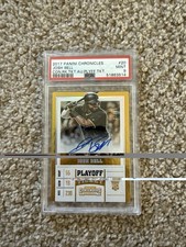 Panini 2017 Chronicles Contenders Rookie Ticket Playoff Josh Bell RC Auto #20