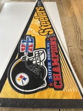 Pittsburgh Steelers NFL Super Bowl XL Champions Pennant