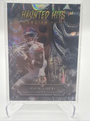 2024 Wild Card Haunted Hits Malik Nabers 2/5