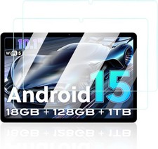 2 Pack Screen Protector for 10.1 inch Tablet, Anti-Scratch 9H Hardness