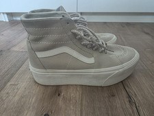 Vans leder 38 grau neuwertig
