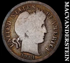 1914 Barber Dime- Silver- Scarce Better Date No Reserve #J6474