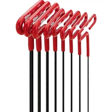Eklind 53168 Cushion Grip Hex T-key Allen Wrench - 8Pc Set Sae Inch Sizes 3/32-1