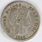VF 1898 O Barber Dime