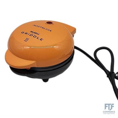 Nostalgia MGD5OR MyMini Persönliche elektrische Grillplatte für gesunde Chaffles