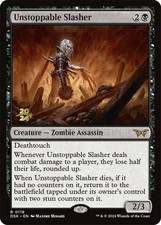 1x Unstoppable Slasher (0119) - Foil - Prerelease Promo NM-Mint, English Prerele