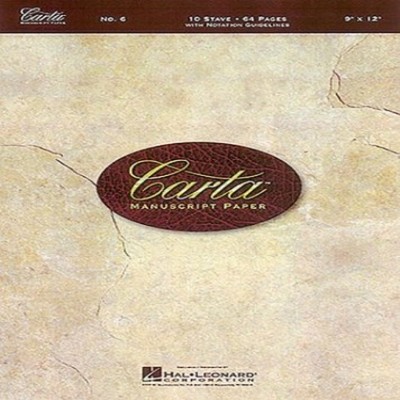 Carta Handschriftenpapier Nr. 6-Basic - NEU Hal Leonard Cor 1997