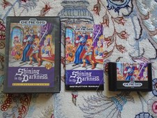 Shining in the Darkness SEGA GENESIS Authentic complete w/case & manual force