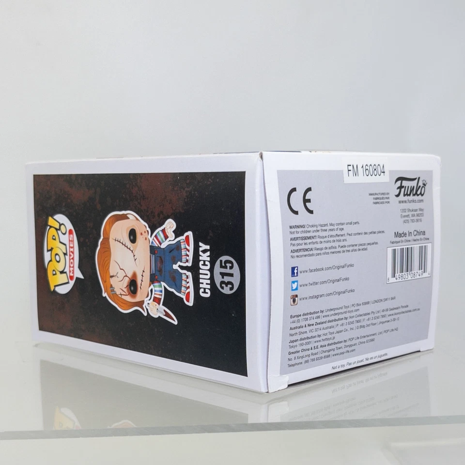 Funko POP! Невеста Чаки виниловая фигурка - ЧАКИ (швы) #315 *эксклюзив * почти как новый * - Изображение 4 из 4