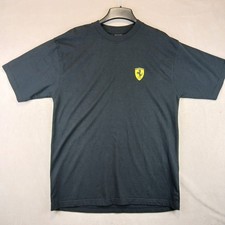 Vintage Ferrari XL Mens T Shirt 2002 Boxy Drop Shoulder 22x29