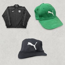Puma Mens 3 Piece Outfit Bundle Size L Caps + Windbreakers