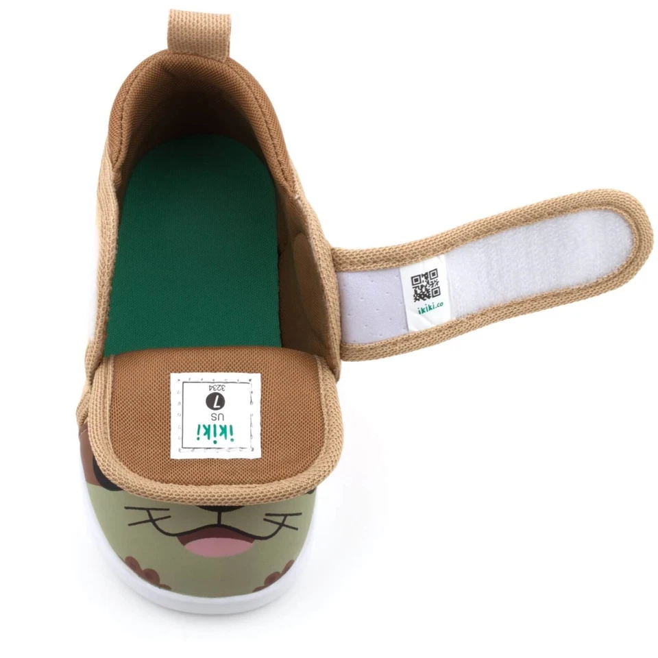 Zapatos para niños pequeños ikiki Otter Squeaky V2 | Marrón Foto 4 de 4