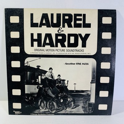 LAUREL AND HARDY - ANOTHER FINE MESS - MARK 56 LABEL - LP SOUNDTRACK - 