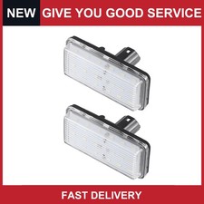 Pack Of 2 For Toyota Land Cruiser 1998-2019 Car Led License Plate Light Assembly